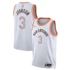 Gorgeous Moderno Keldon Johnson San Antonio Spurs Nike Unisex 2023/24 Swingman Jersey White City Edition