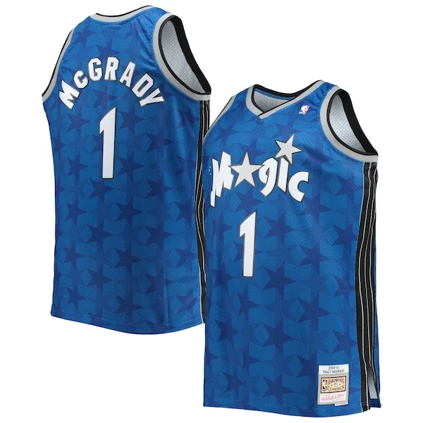Comodo Sofisticato Tracy McGrady Orlando Magic Big & Tall 2000/01 Hardwood Classics Swingman Jersey Blue/Black