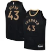 Robusto Pascal Siakam Toronto Raptors Nike Youth 2022/23 Swingman Jersey City Edition Black