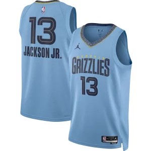 Elegante Accattivante Attraente Jaren Jackson Jr. Memphis Grizzlies Jordan Brand Unisex Swingman Jersey Statement Edition Light Blue