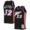 Duraturo Splendido Gorgeous Karl Malone Utah Jazz 2001/02 Hardwood Classics Swingman Jersey Black