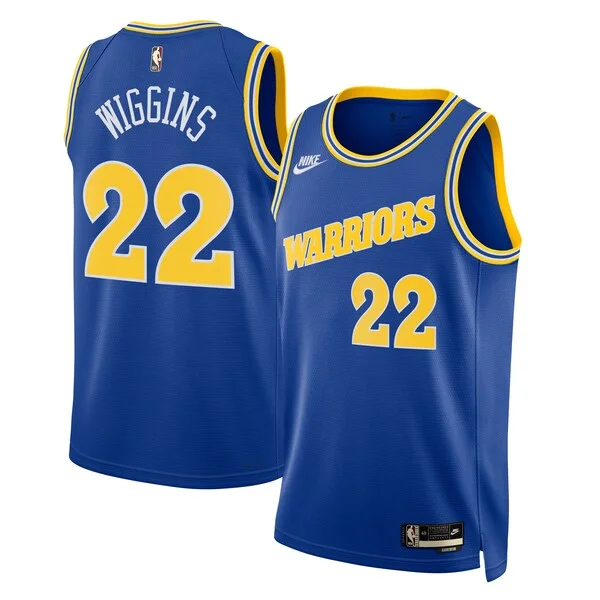 Moderno Pratico Andrew Wiggins Golden State Warriors Nike Swingman Jersey Classic Edition Blue
