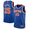 Incantevole Mikal Bridges New York Knicks Nike Youth Swingman Jersey Icon Edition Blue