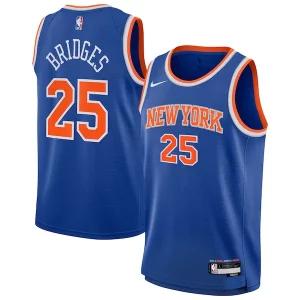 Incantevole Mikal Bridges New York Knicks Nike Youth Swingman Jersey Icon Edition Blue