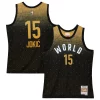 Duraturo Prestigioso Nikola Jokic Team World 2016 Hardwood Classics Rising Stars Swingman Jersey Black