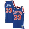 Fascinante Patrick Ewing New York Knicks 1991/92 Big & Tall Hardwood Classics Swingman Jersey Blue