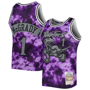 Delizioso Tracy McGrady Toronto Raptors 1998/99 Galaxy Swingman Jersey Purple