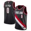 Bellissimo Damian Lillard Portland Trail Blazers Nike Youth Swingman Jersey Icon Edition Black