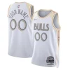Accattivante Magnifico Pratico Chicago Bulls Nike Unisex 2024/25 Custom Swingman Jersey City Edition White