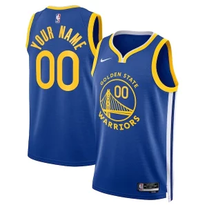 Versatile Stupendo Golden State Warriors Nike Unisex Swingman Custom Jersey Royal Icon Edition