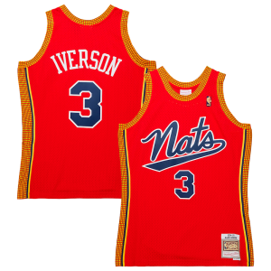Fantastico Robusto Allen Iverson Philadelphia 76ers Hardwood Classics Swingman Jersey Red