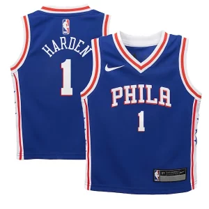 Versatile Pratico Trendy James Harden Philadelphia 76ers Nike Preschool Swingman Player Jersey Icon Edition Royal