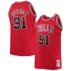 Pratico Dennis Rodman Chicago Bulls 1997/98 Big & Tall Hardwood Classics Swingman Jersey Red