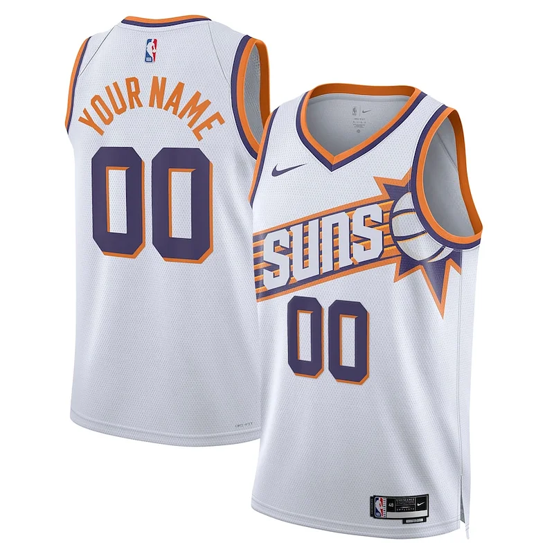 Robusto Phoenix Suns Nike Unisex Swingman Custom Jersey White Association Edition
