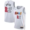 Accattivante Jimmy Butler Miami Heat Nike Unisex 2022/23 Swingman Jersey City Edition White
