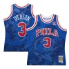 Pratico Eccezionale Fantastico Allen Iverson Philadelphia 76ers 1996/97 Hardwood Classics Asian Heritage 6.0 Swingman Throwback Player Jersey Royal