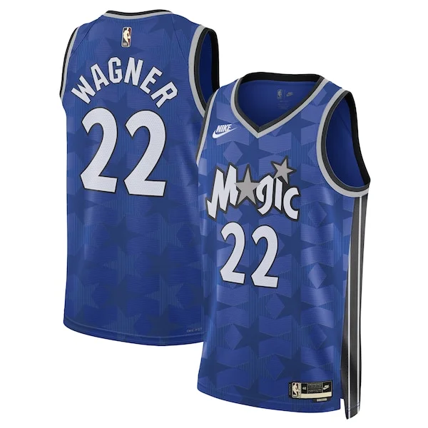 Accattivante Eccezionale Classico Franz Wagner Orlando Magic Nike Unisex 2023/24 Swingman Jersey Classic Edition Blue