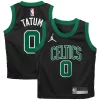 Trendy Cool Jayson Tatum Boston Celtics Jordan Brand Preschool 2022/23 Replica Jersey Statement Edition Black