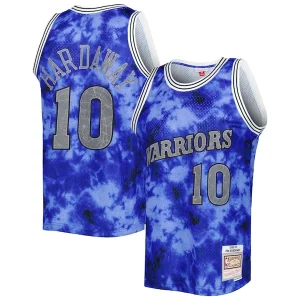 Prestigioso Tim Hardaway Golden State Warriors 1990/91 Galaxy Swingman Jersey Blue