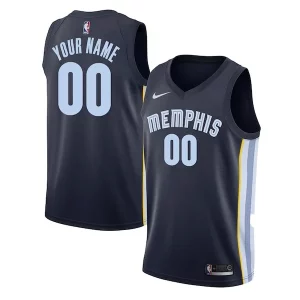 Trendy Comodo Memphis Grizzlies Nike Swingman Custom Jersey Navy Icon Edition