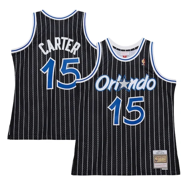 Eccezionale Classico Bellissimo Vince Carter Orlando Magic 2009/10 Hardwood Classics Swingman Jersey Black
