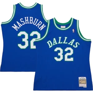 Stupendo Splendido Jamal Mashburn Dallas Mavericks 2001/02 Hardwood Classics Swingman Jersey Blue