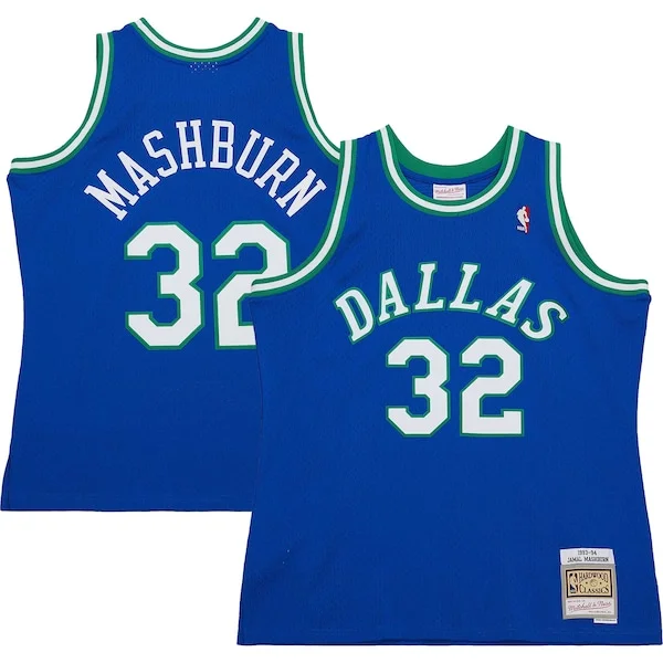 Stupendo Splendido Jamal Mashburn Dallas Mavericks 2001/02 Hardwood Classics Swingman Jersey Blue