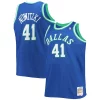Incantevole Dirk Nowitzki Dallas Mavericks Big & Tall 1998/99 Hardwood Classics Swingman Jersey Blue