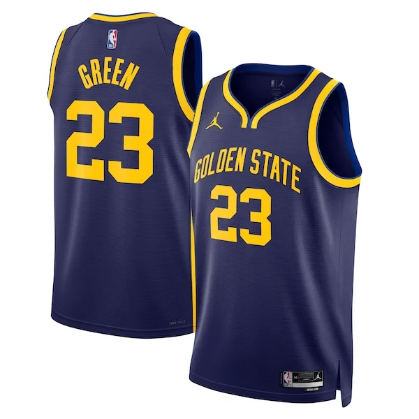Lussuoso Draymond Green Golden State Warriors Jordan Brand Unisex Swingman Jersey Statement Edition Navy