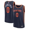 Sofisticato Donte DiVincenzo New York Knicks Fast Break Replica Player Jersey Statement Edition Navy