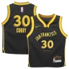 Fascinante Ottimo Stephen Curry Golden State Warriors Nike Toddler Swingman Replica Jersey City Edition Black