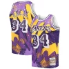 Eccezionale Duraturo Stupendo Shaquille O'Neal Los Angeles Lakers Hardwood Classics 1996/97 Hyper Hoops Swingman Jersey Purple