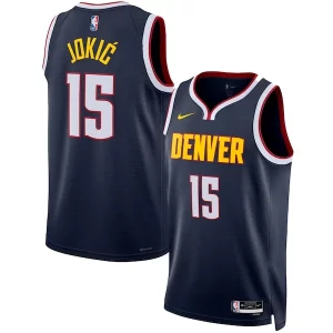 Splendido Eccezionale Nikola Jokic Denver Nuggets Nike Unisex Swingman Jersey Icon Edition Navy