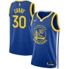 Prestigioso Stephen Curry Golden State Warriors Nike Unisex Swingman Jersey Icon Edition Royal/White