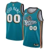 Raffinato Delizioso Detroit Pistons Nike Unisex 2022/23 Custom Swingman Jersey Classic Edition Teal