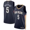 Sofisticato Carino Dejounte Murray New Orleans Pelicans Nike Unisex 2024 Offseason Addition Nike Swingman Jersey Navy