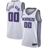 Bellissimo Accattivante Sofisticato Sacramento Kings Nike Swingman Custom Jersey White Association Edition