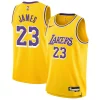 Ottimo LeBron James Los Angeles Lakers Nike Youth Swingman Jersey Icon Edition Gold
