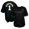 Fascinante Gorgeous Victor Wembanyama San Antonio Spurs Profile Big & Tall Name & Number Button Up Jersey Black