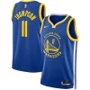 Trendy Klay Thompson Golden State Warriors Nike Unisex Swingman Jersey Icon Edition Royal/White