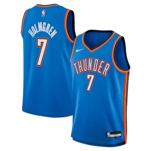 Comodo Magnifico Chet Holmgren Oklahoma City Thunder Nike Youth Swingman Jersey Icon Edition Blue