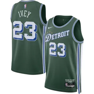 Prestigioso Delizioso Meraviglioso Jaden Ivey Detroit Pistons Nike 2022/23 Swingman Jersey City Edition Green
