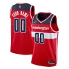 Comodo Washington Wizards Nike 2021/22 Diamond Swingman Custom Jersey Icon Edition Red