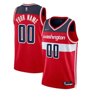 Comodo Washington Wizards Nike 2021/22 Diamond Swingman Custom Jersey Icon Edition Red