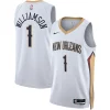 Bellissimo Meraviglioso Classico Zion Williamson New Orleans Pelicans Nike Unisex Swingman Jersey Association Edition White/Navy