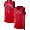Moderno Splendido Zion Williamson New Orleans Pelicans Jordan Brand Unisex Swingman Jersey Statement Edition Red