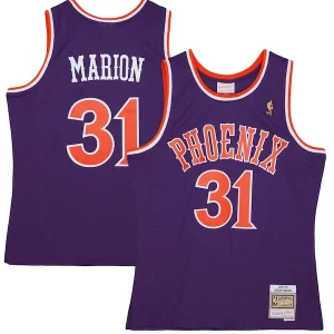 Bellissimo Shawn Marion Phoenix Suns 2001/02 Hardwood Classics Swingman Jersey Purple