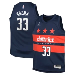 Moderno Pratico Kyle Kuzma Washington Wizards Jordan Brand Youth Swingman Jersey Statement Edition Navy