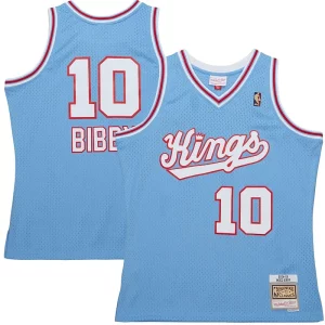 Elegante Stupendo Duraturo Mike Bibby Sacramento Kings 2001/02 Hardwood Classics Swingman Jersey Light Blue
