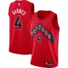 Gorgeous Pratico Scottie Barnes Toronto Raptors Nike Youth Swingman Jersey Icon Edition Red/White
